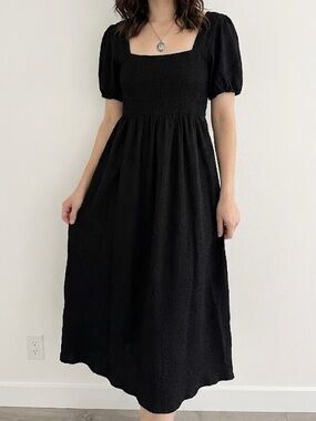 Disturbia Carmine Midi Smock Dress 10